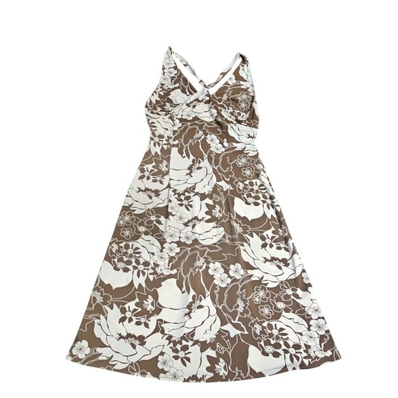 BCBGMaxazria Women's Sundress Dress Floral T Back size Small - Picture 3 of 12